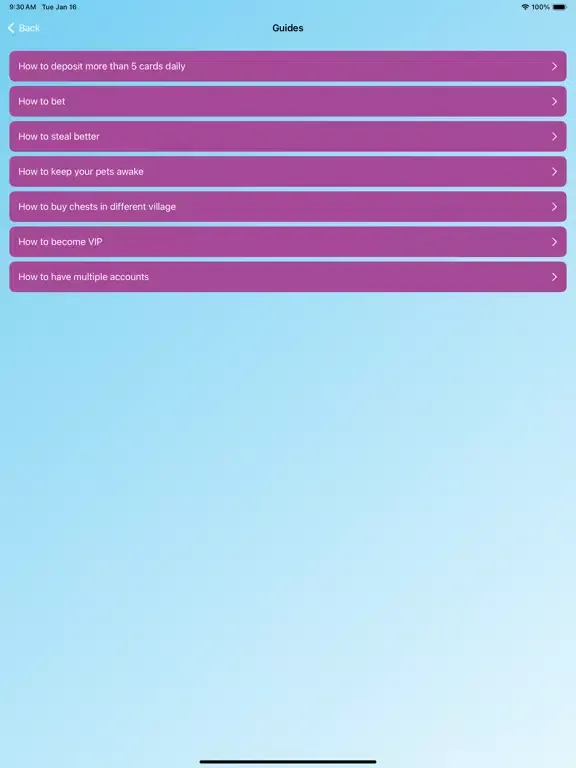 Daily Spin Link CM Spin iPad  Screenshots