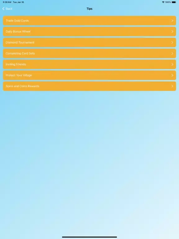 Daily Spin Link CM Spin iPad  Screenshots