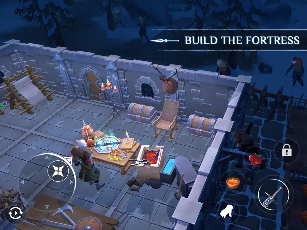 Winter Survival：dark of zombie iPad 应用截图