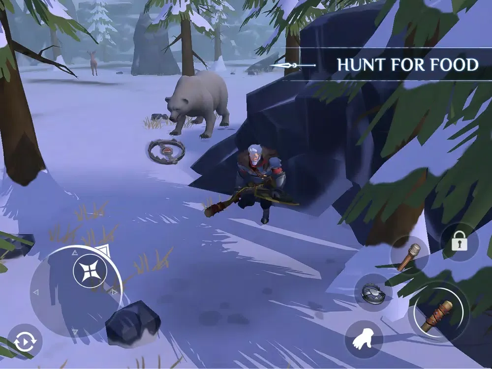 Winter Survival：dark of zombie iPad 应用截图