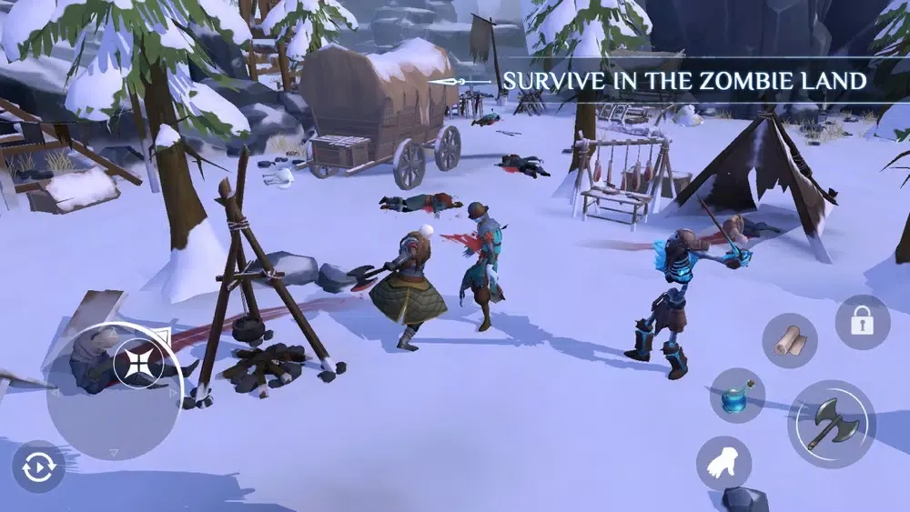 Winter Survival：dark of zombie应用截图