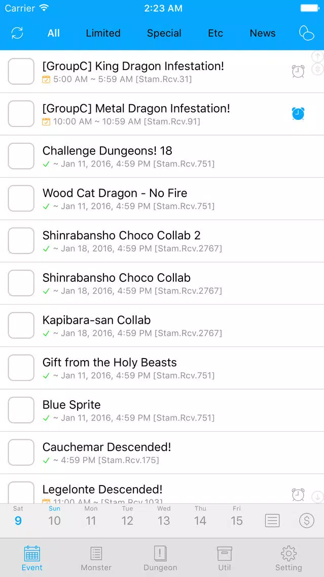 PadGuide for Puzzle & Dragons应用截图