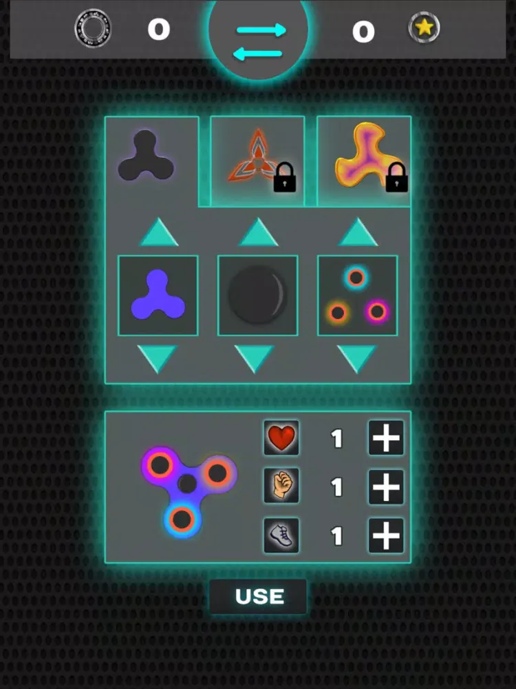 Zrzuty ekranu Spinner.io Hyper Battle iPad 