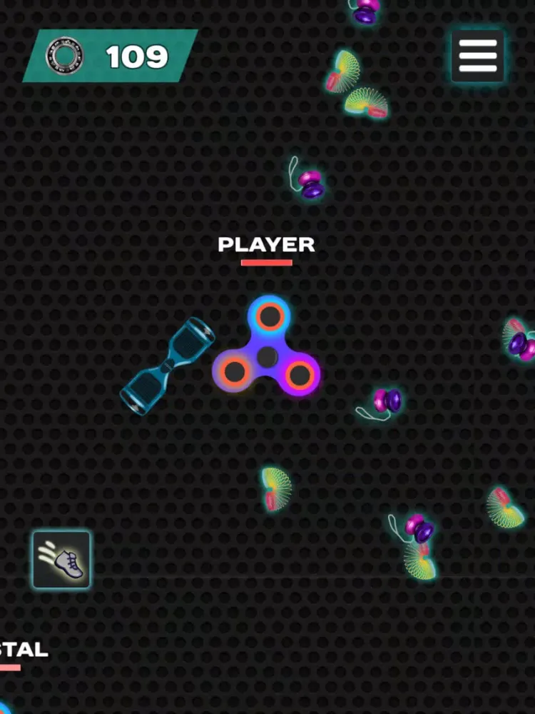 Zrzuty ekranu Spinner.io Hyper Battle iPad 