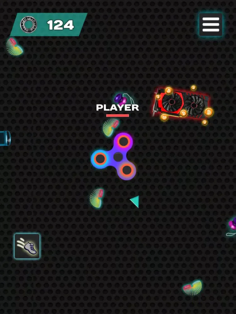 Zrzuty ekranu Spinner.io Hyper Battle iPad 
