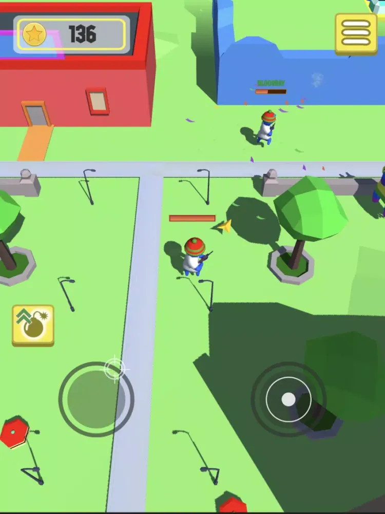 صور Don't Fall! Human Flat Gang 3D iPad 