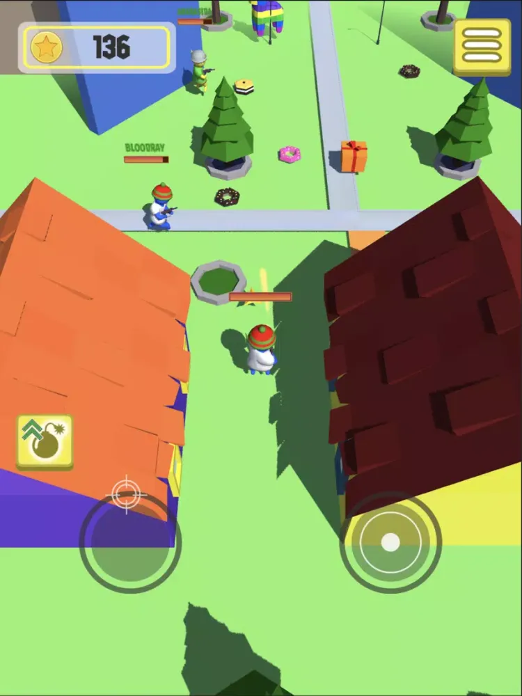 صور Don't Fall! Human Flat Gang 3D iPad 