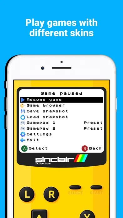 ZX Spectrum Gamer應用截圖