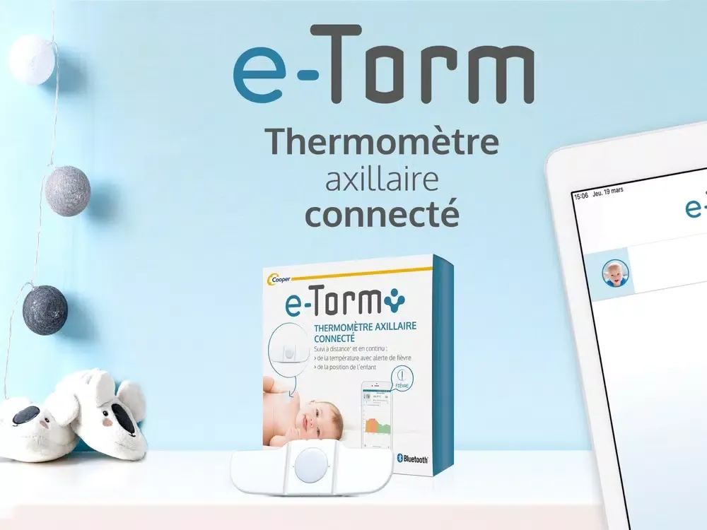 E-torm – thermomètre connecté iPad 应用截图