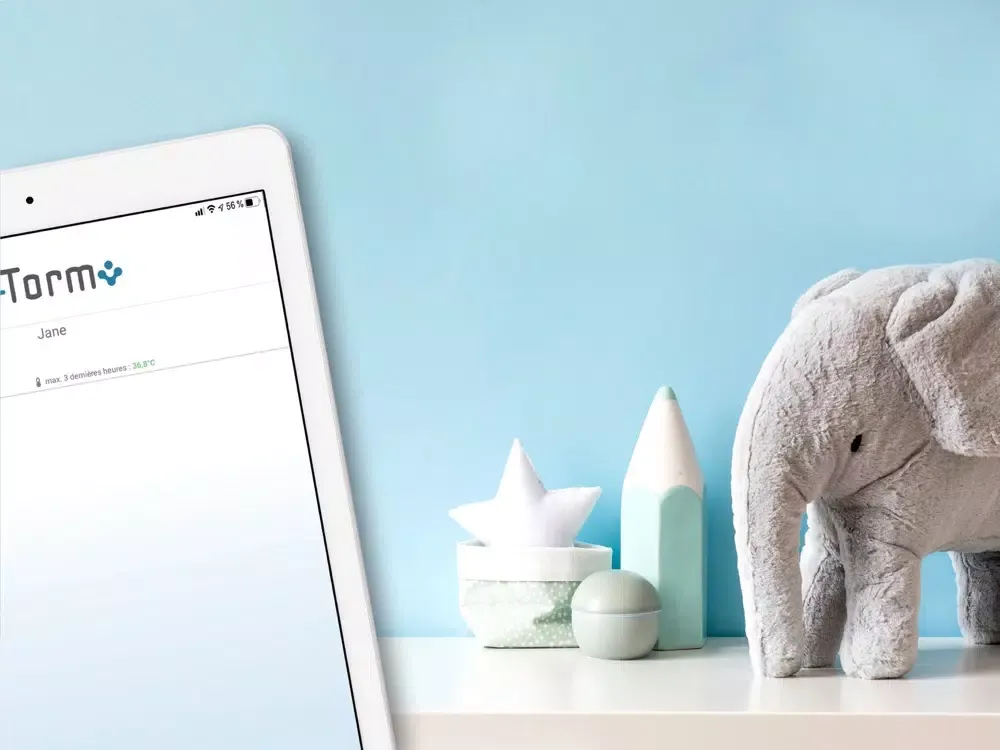 E-torm – thermomètre connecté iPad 应用截图