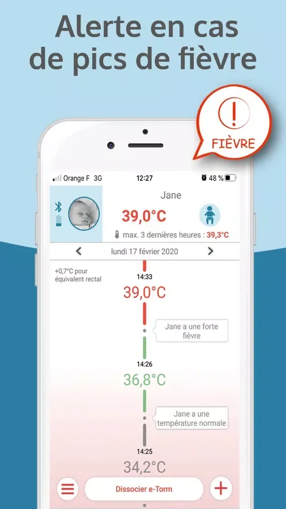 E-torm – thermomètre connecté应用截图