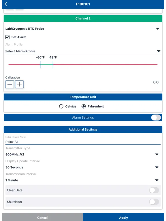 تصاویر Lumity Logger iPad 