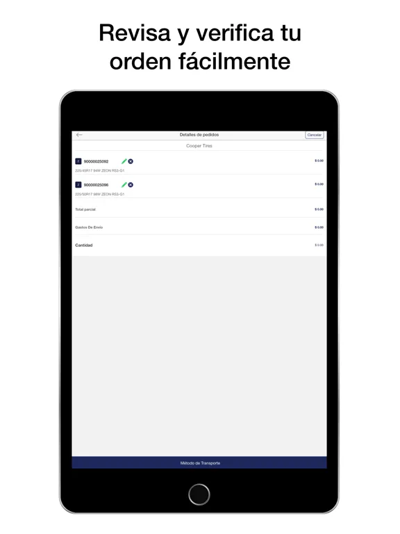 Cooper Tire LATAM iPad  سکرین شاٹس