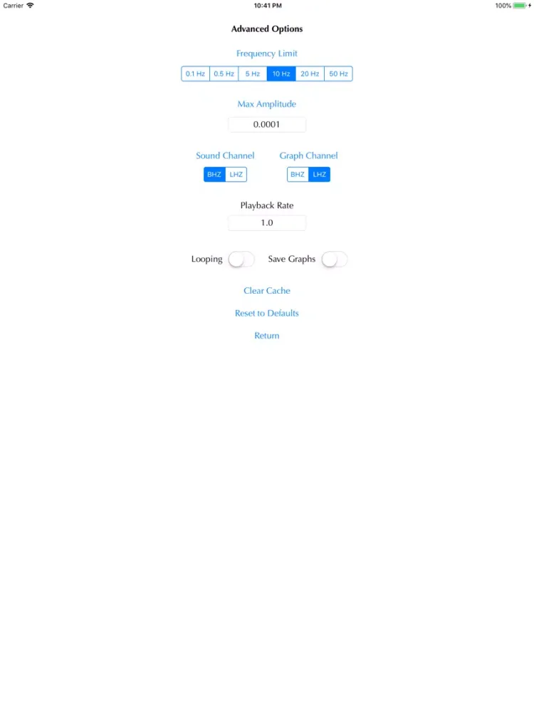 Скриншоты Earthtunes iPad 
