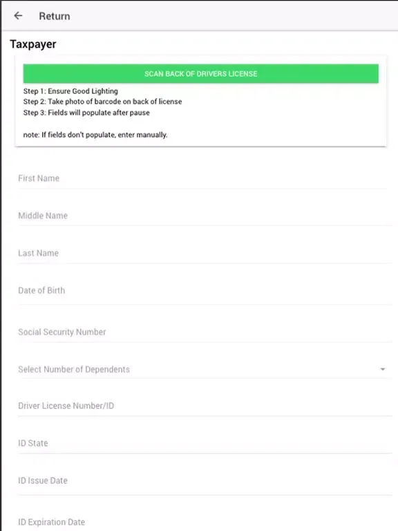 Cooper Tax Services iPad  Screenshots