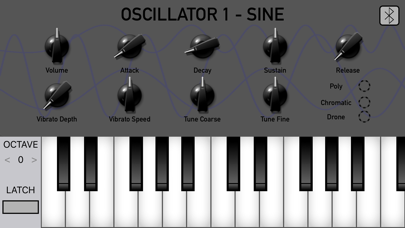 Oscillator 1 - Sine स्क्रीनशॉट