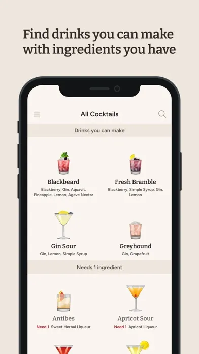 Cocktail Party: Drink Recipes سکرین شاٹس