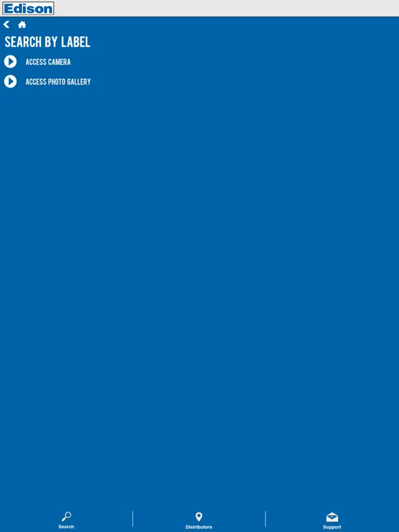 Screenshot di Edison XRef iPad 