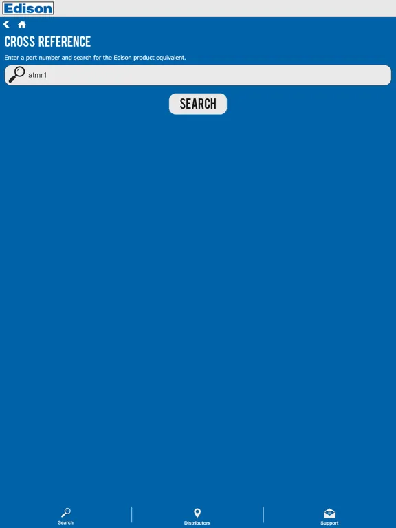 Screenshot di Edison XRef iPad 