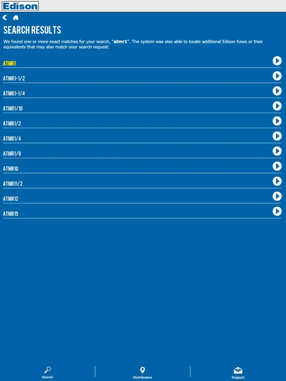 Screenshot di Edison XRef iPad 