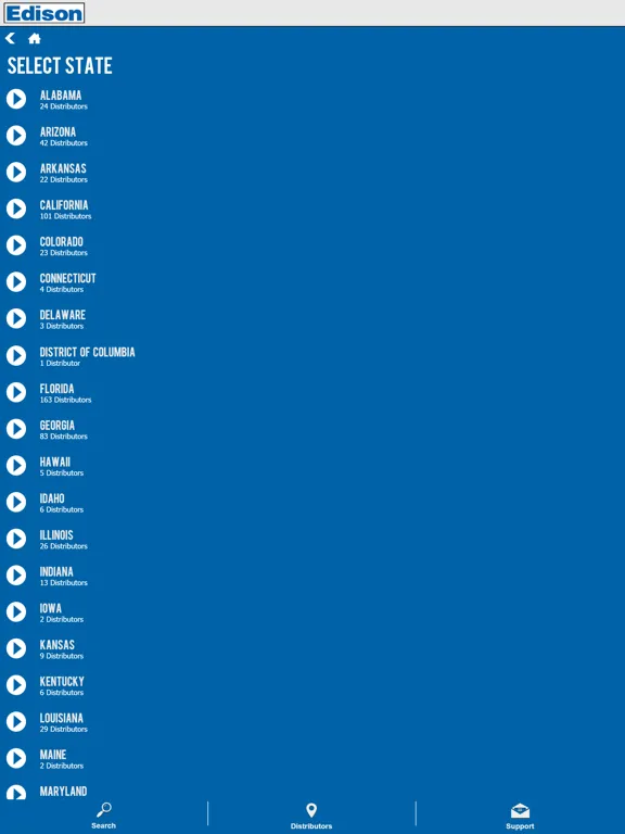 Screenshot di Edison XRef iPad 