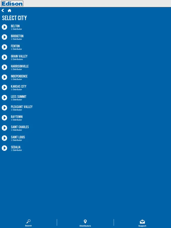 Screenshot di Edison XRef iPad 