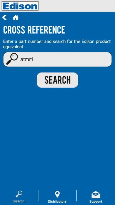 Screenshot di Edison XRef