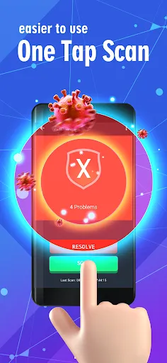 Zrzuty ekranu Antivirus - Virus Cleaner