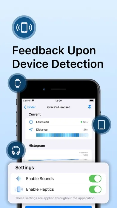 Captures d'écran de Find Lost Bluetooth: BTFind