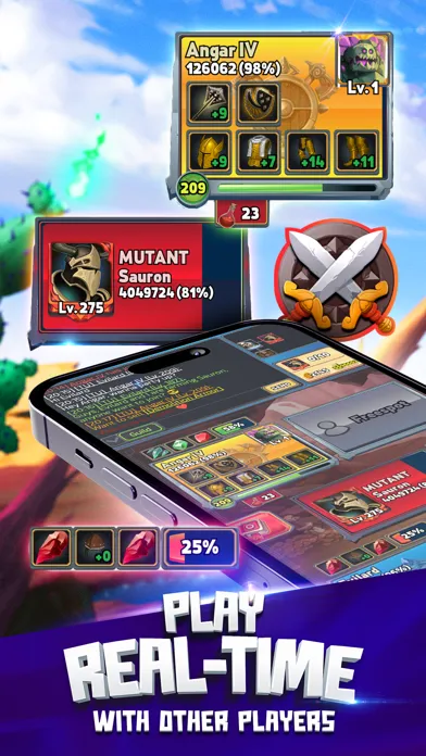 Corah: Multiplayer Idle Game应用截图