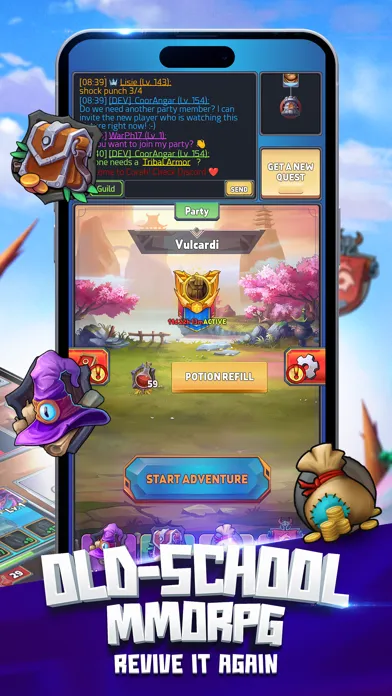 Corah: Multiplayer Idle Game应用截图