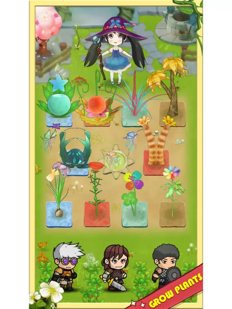 Captures d'écran de Fantastic Garden: Match Hero iPad 