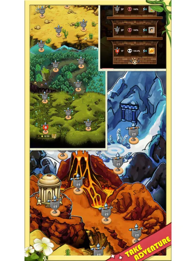 Captures d'écran de Fantastic Garden: Match Hero iPad 