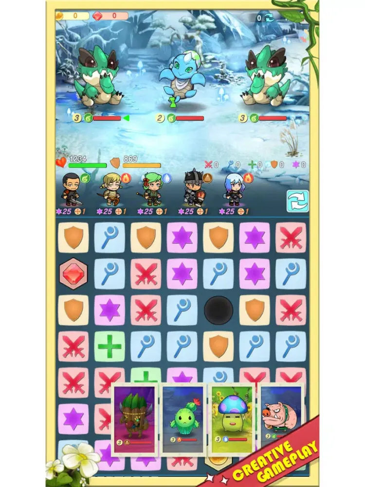 Captures d'écran de Fantastic Garden: Match Hero iPad 