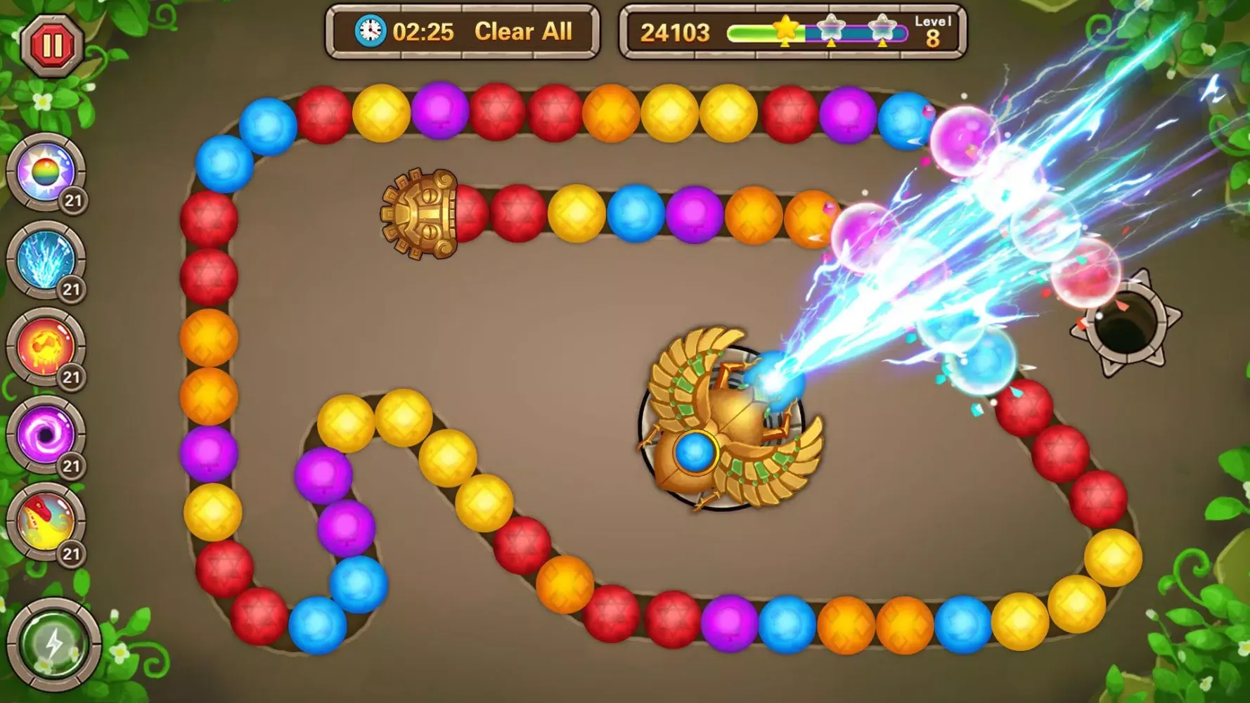 صور Jungle Marble Blast