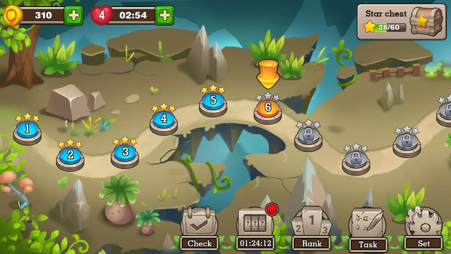 صور Jungle Marble Blast