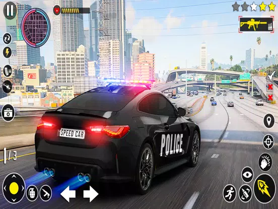 Tangkapan layar Police Officer Gangster Chase iPad 