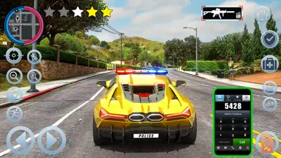 Tangkapan layar Police Officer Gangster Chase