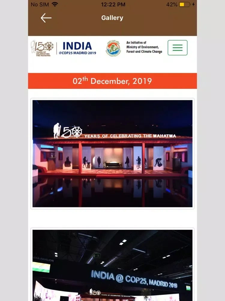 India @ COP25 iPad 应用截图