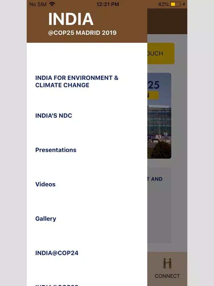 India @ COP25 iPad 应用截图