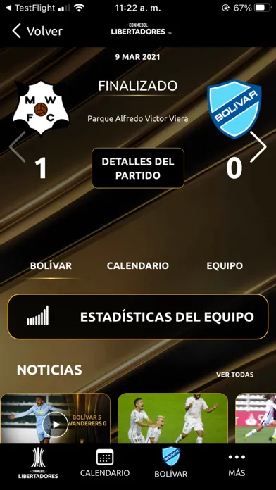 Screenshot di CONMEBOL Libertadores