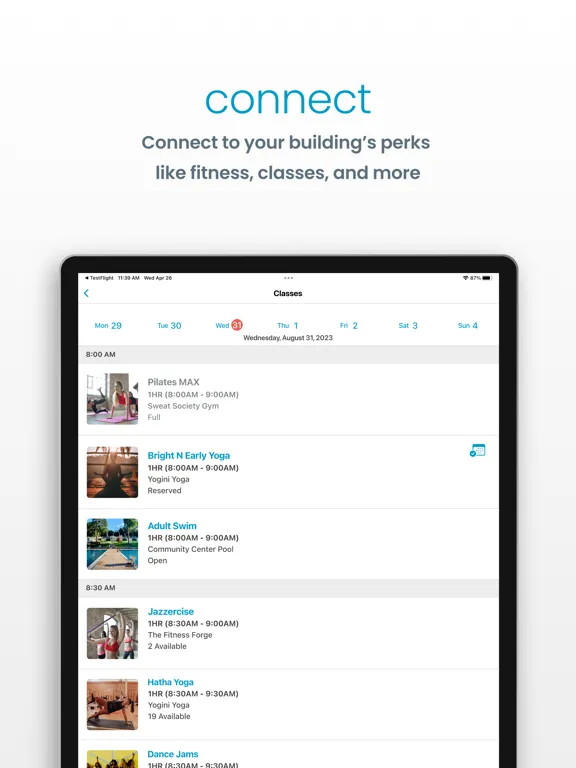 Copaken Brooks iPad  سکرین شاٹس