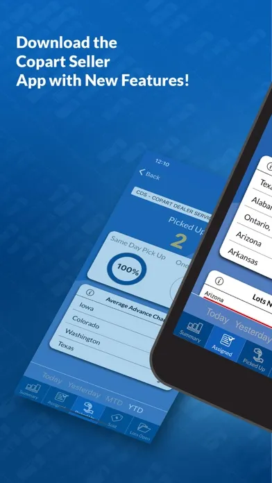 Copart - Seller Mobile 스크린샷