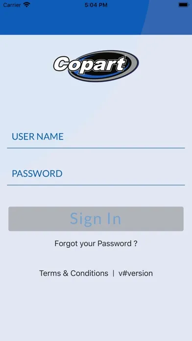 Copart - Seller Mobile 스크린샷