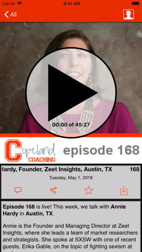 Capturas de pantalla de Copeland Coaching
