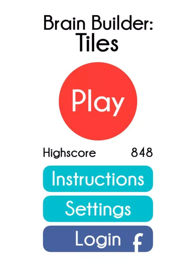 Zrzuty ekranu Brain Builder Tiles iPad 