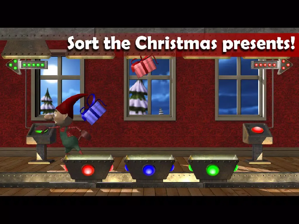 Santa's Workshop Panic iPad  Ekran Görüntüleri