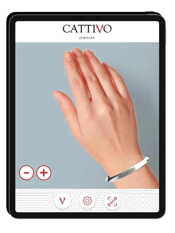 Capturas de pantalla de Cattivo Jewelry VTO iPad 