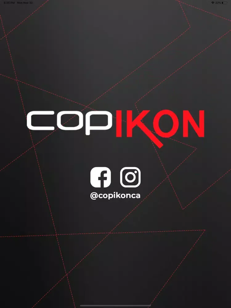 copikon iPad  Ekran Görüntüleri