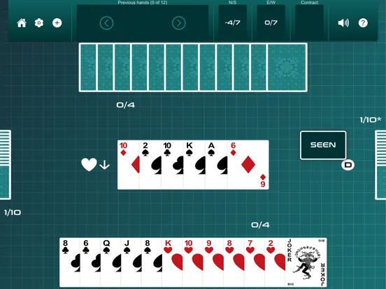 Скриншоты Classic Bid Whist iPad 